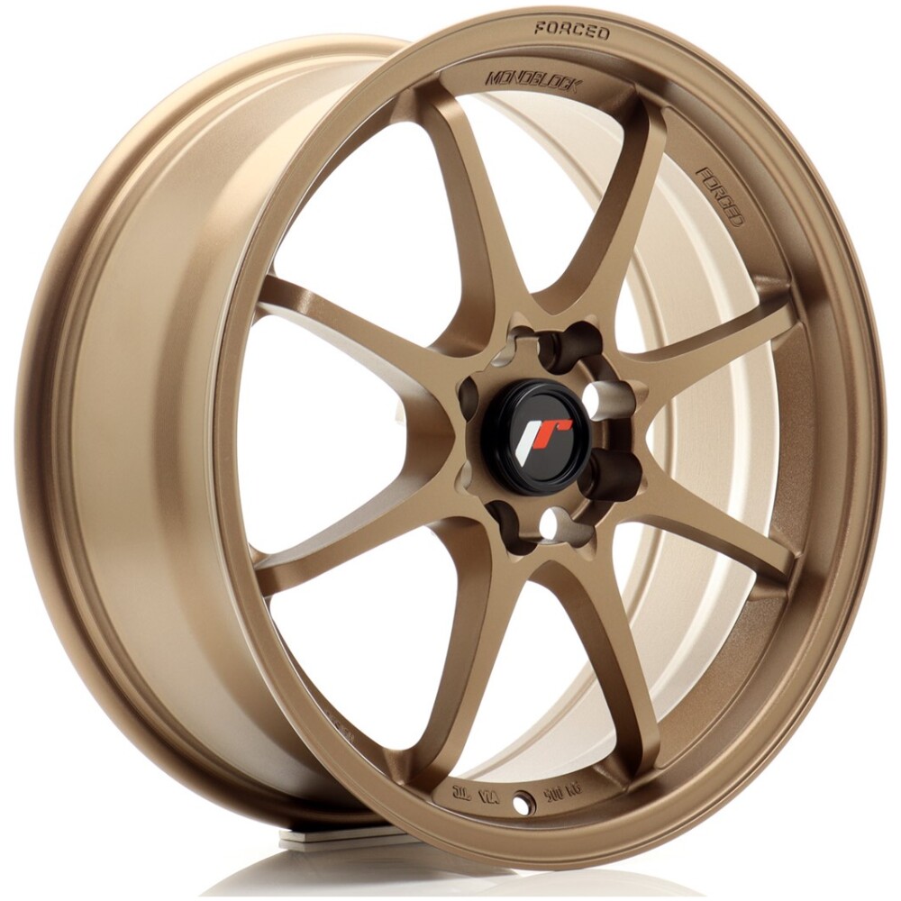 JR Wheels JR5 17x7 ET25 4x108 Dark Anodized Bronze