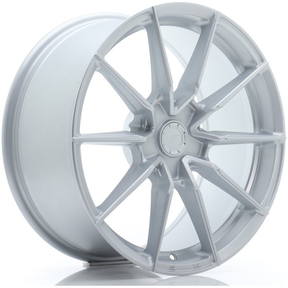 JR Wheels SL02 18x8 ET20-40 5H BLANK Matt Silver