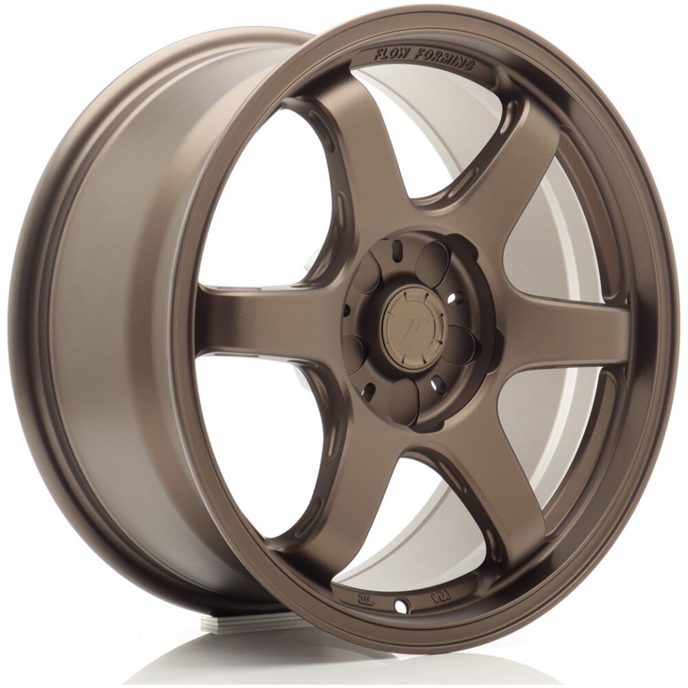 JR Wheels SL03 17x8 ET20-42 5H BLANK Matt Bronze