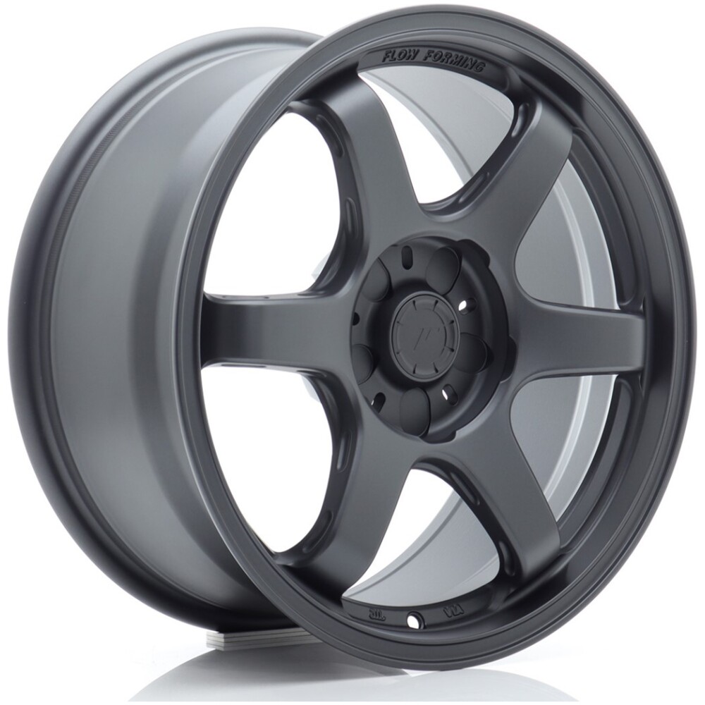 JR Wheels SL03 17x8 ET20-42 5H BLANK Matt Gun Metal