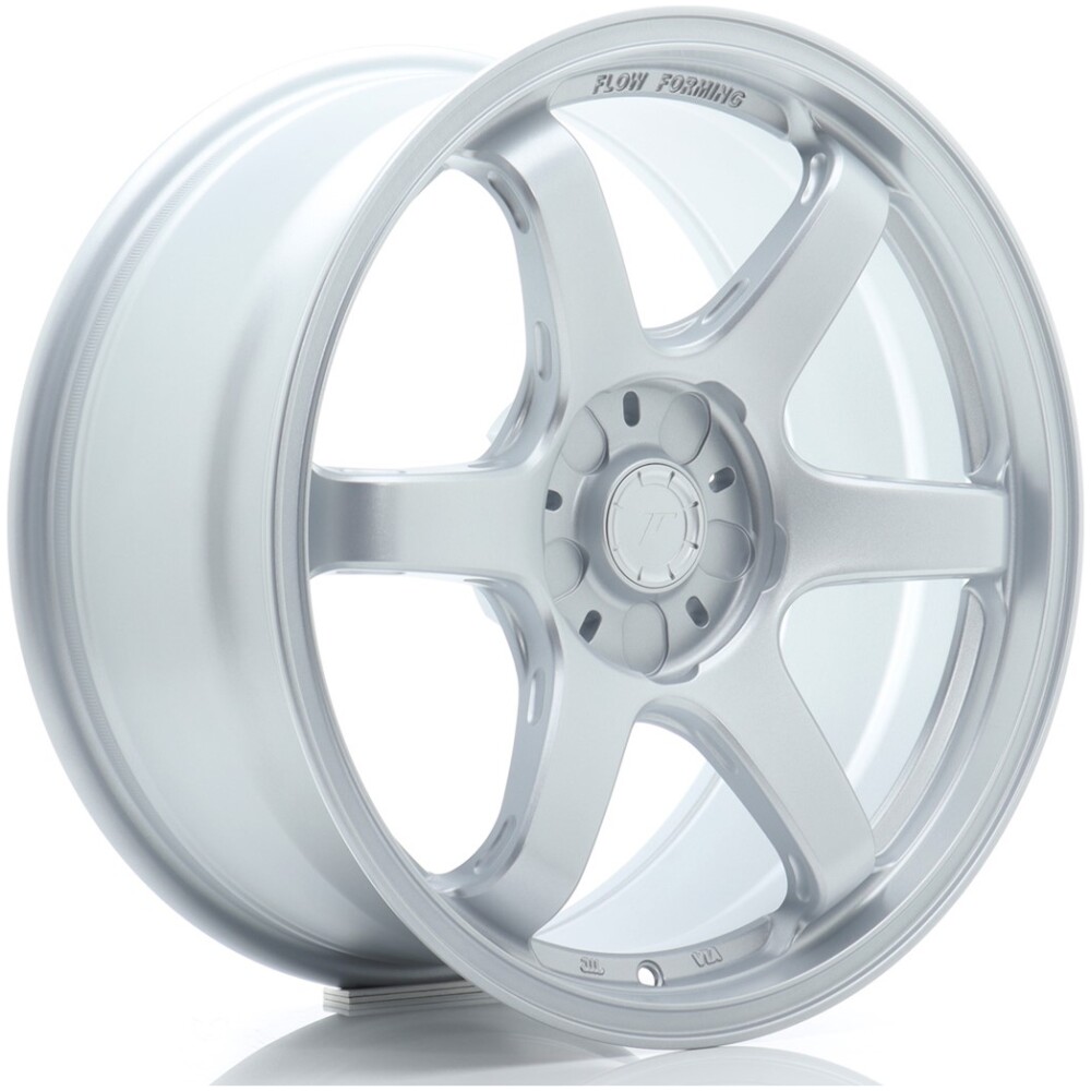 JR Wheels SL03 18x8 ET20-35 5H BLANK Matt Silver