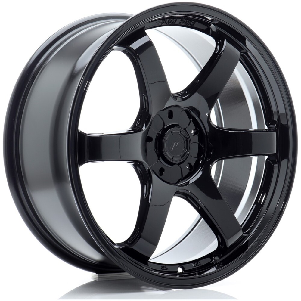 JR Wheels SL03 19x8 ET20-35 5H BLANK Gloss Black