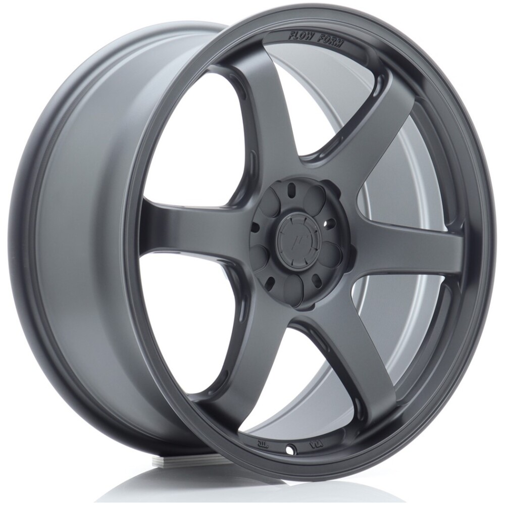 JR Wheels SL03 19x8 ET20-35 5H BLANK Matt Gun Metal