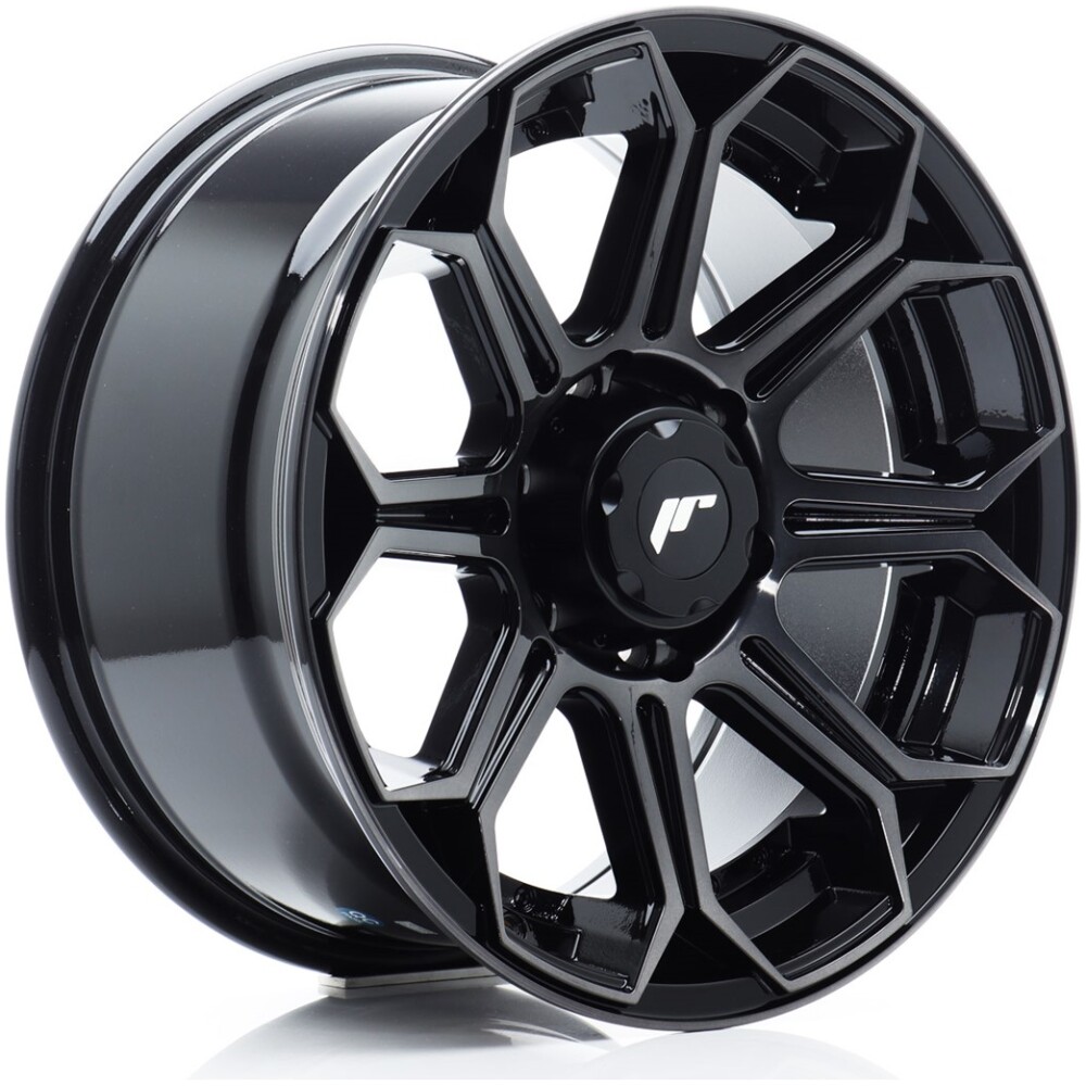 JR Wheels JRX11 18x9 ET25 6x114.3 Black Machined w/ Tinted Face