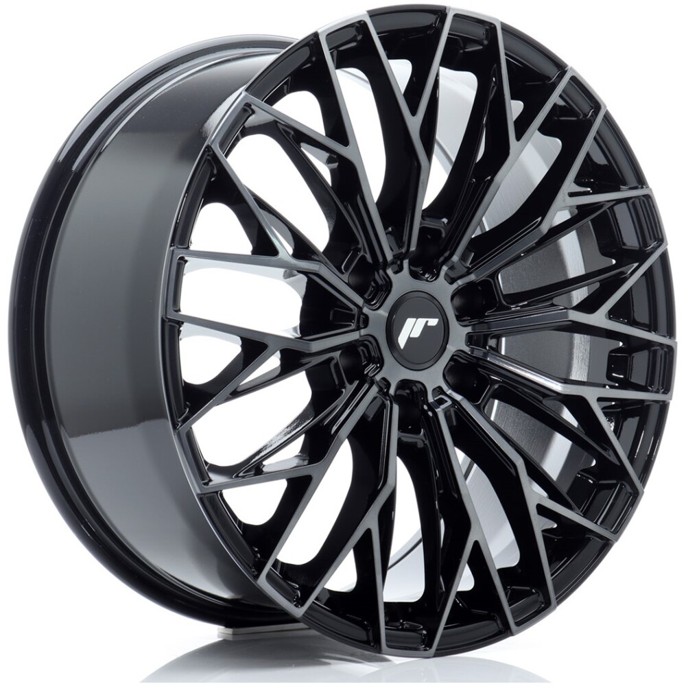 JR Wheels JRX12 20x9 ET20 6x114.3 Black Machined w/ Tinted Face