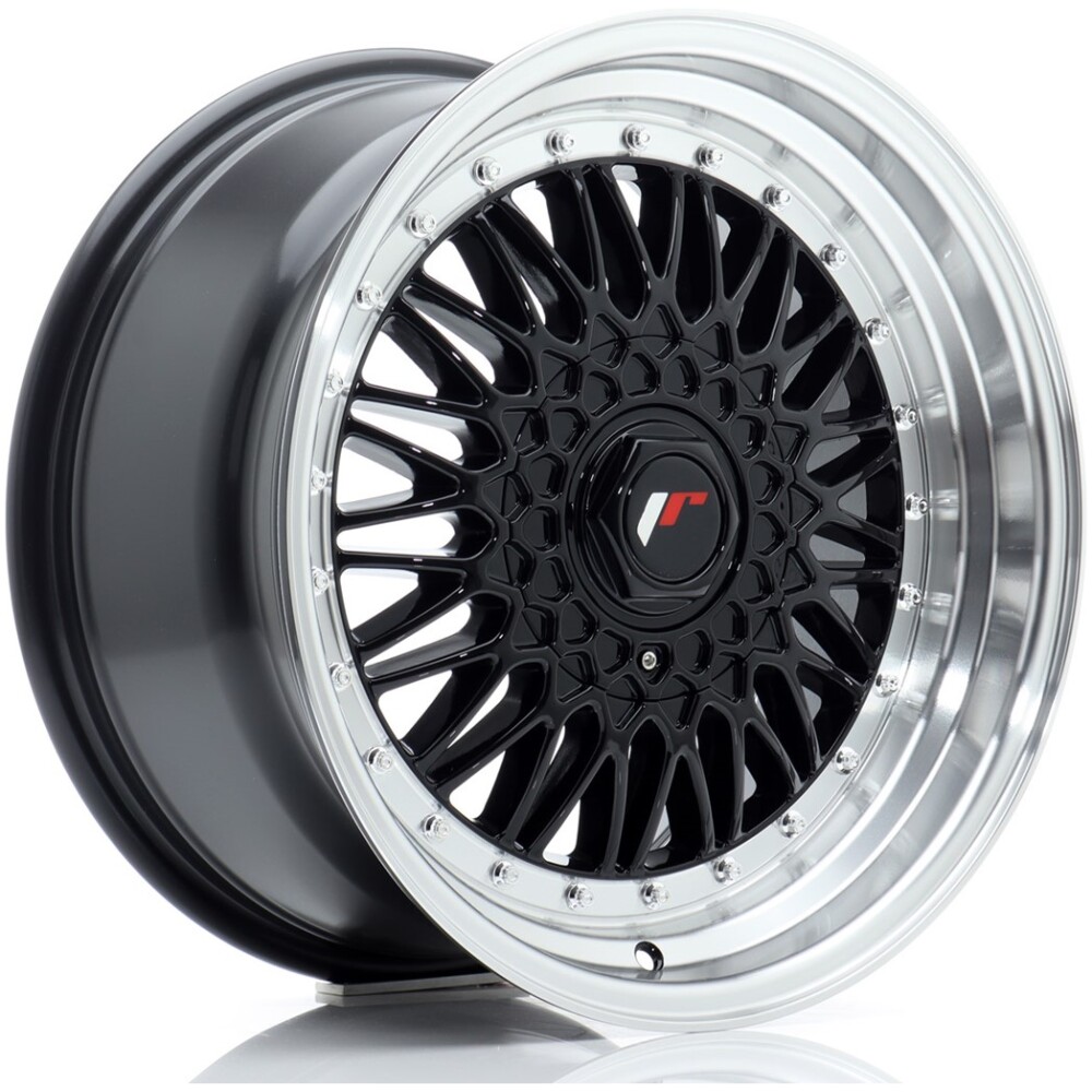 JR Wheels JR9 17x8,5 ET20 5x112/120 Gloss Black w/ Machined Lip