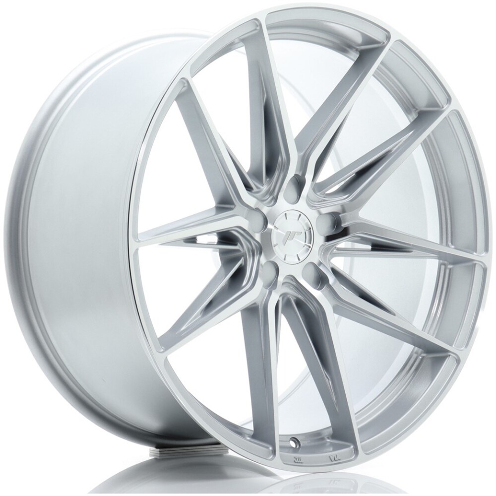 JR Wheels JR44 21x11 ET11-46 5H BLANK Silver w/ Machined Face