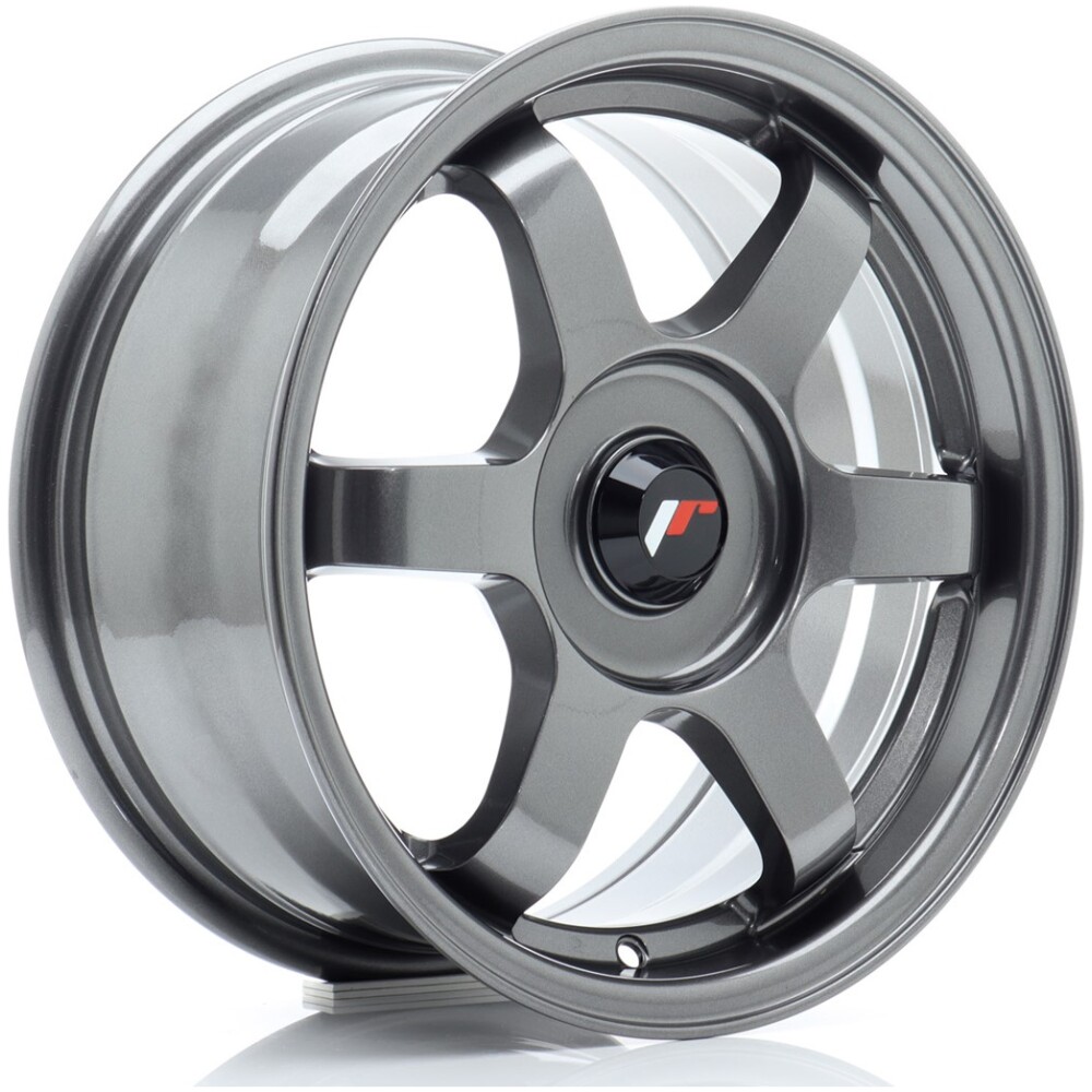 JR Wheels JR3 15x7 ET25-42 BLANK Gun Metal