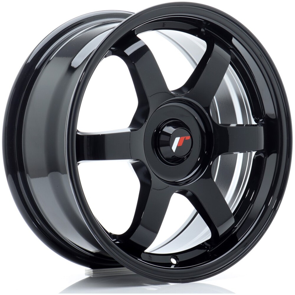 JR Wheels JR3 16x7 ET25-40 BLANK Gloss Black