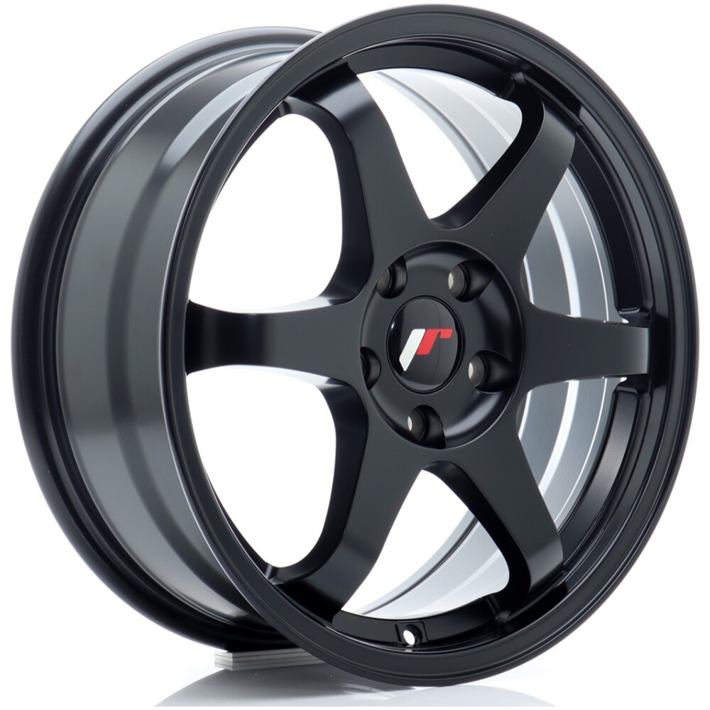 JR Wheels JR3 17x7 ET40 4x100 Matt Black