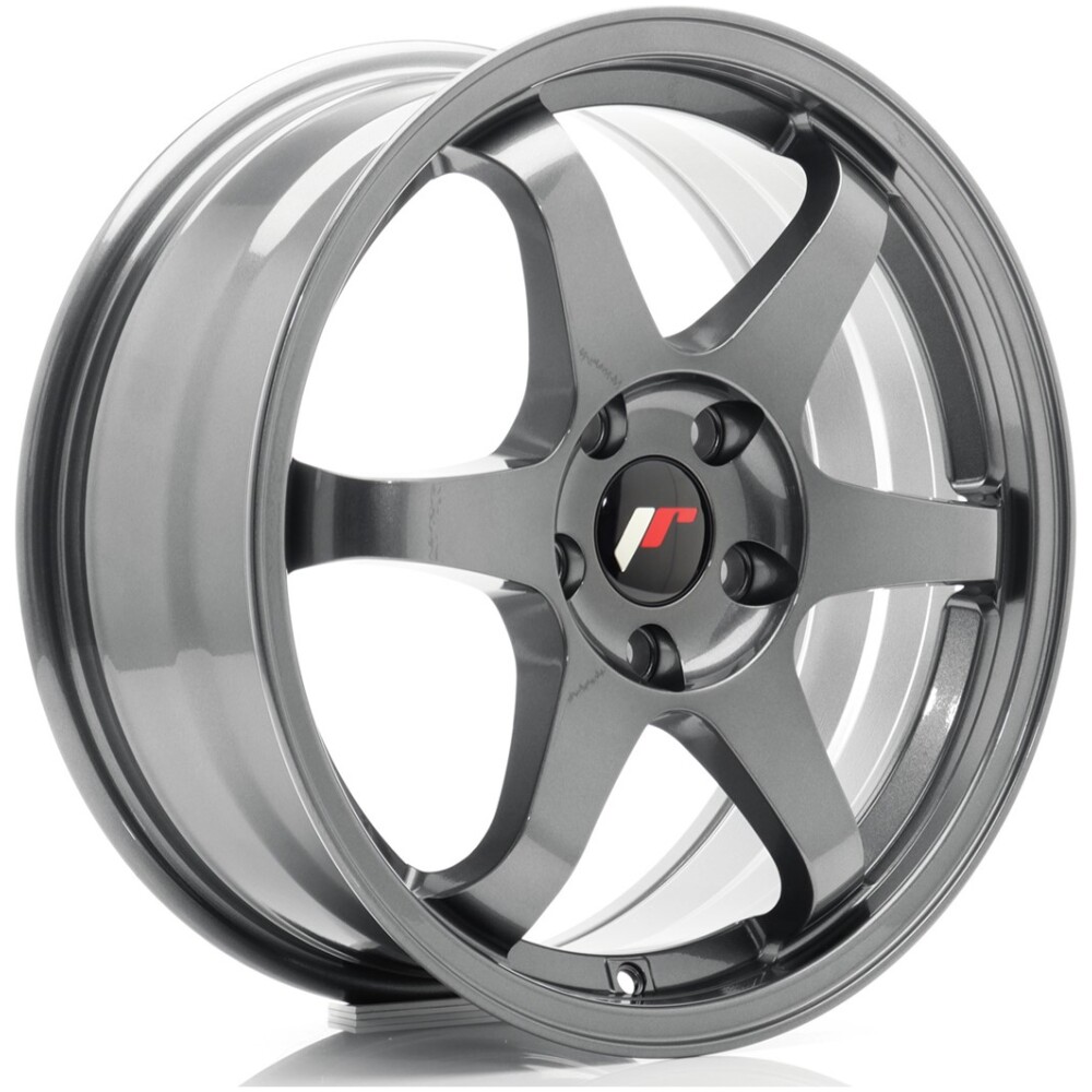 JR Wheels JR3 17x7 ET40 4x100 Gun Metal