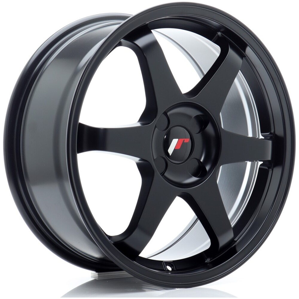 JR Wheels JR3 18x8 ET20-45 4H BLANK Matt Black