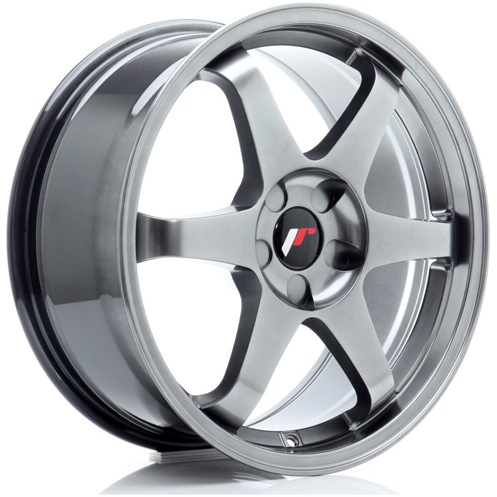 JR Wheels JR3 18x8 ET20-45 5H BLANK Hyper Black