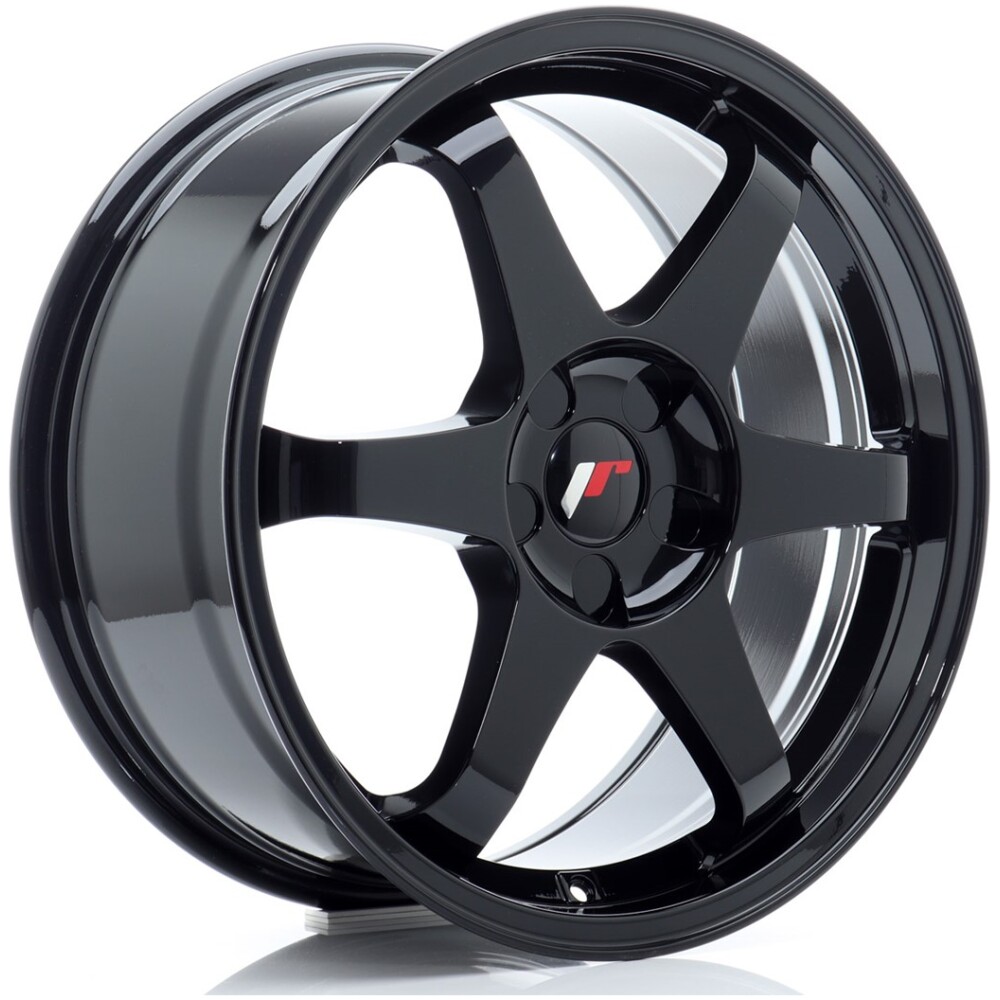 JR Wheels JR3 18x8 ET20-45 5H BLANK Gloss Black