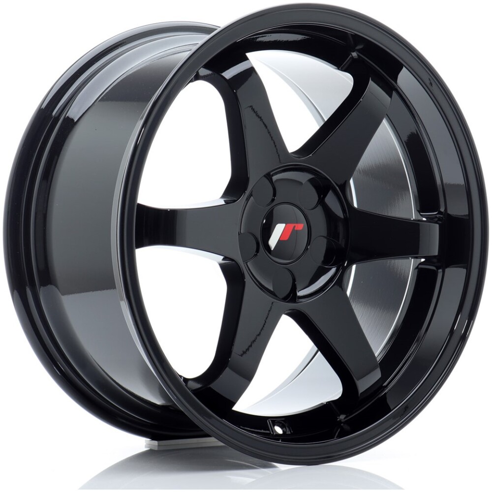 JR Wheels JR3 18x9 ET15-40 5H BLANK Gloss Black