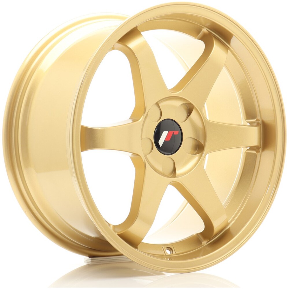 JR Wheels JR3 18x9 ET15-40 5H BLANK Gold