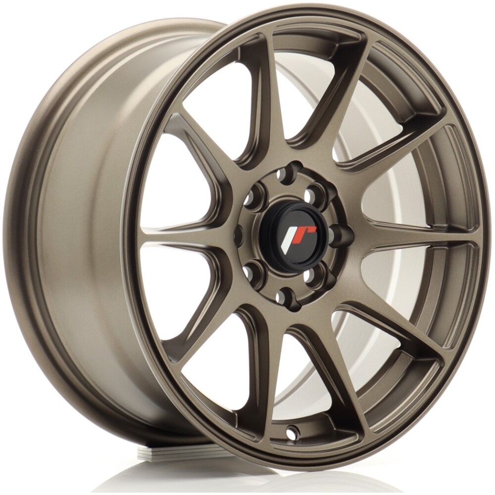 JR Wheels JR11 15x7 ET30 4x100/114 Matt Bronze