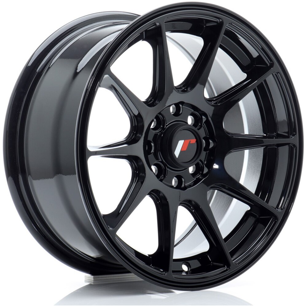 JR Wheels JR11 15x7 ET30 4x100/108 Gloss Black