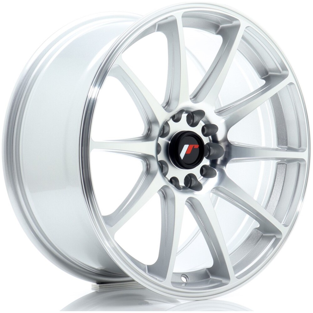 JR Wheels JR11 18x8,5 ET30 5x114/120 Silver Machined Face