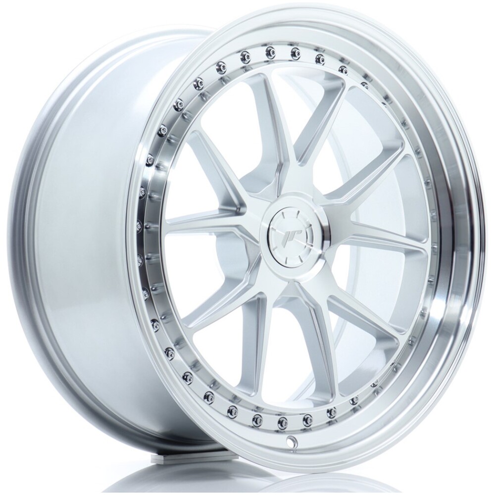 JR Wheels JR39 19x9 ET15-40 5H BLANK Silver Machined Face