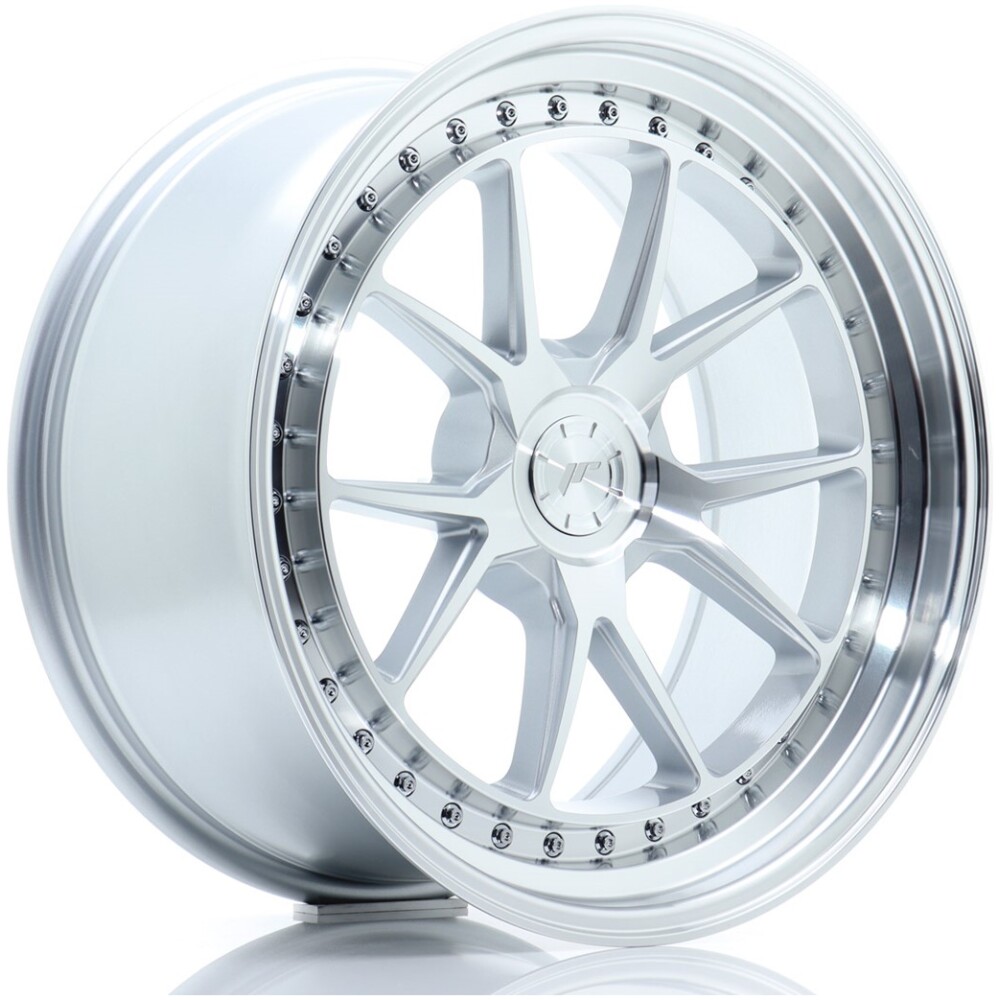 JR Wheels JR39 19x10 ET15-40 5H BLANK Silver Machined Face