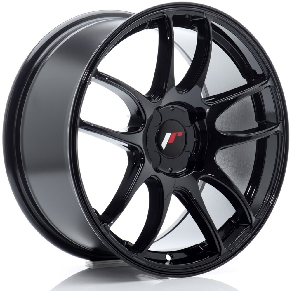 JR Wheels JR29 17x8 ET20-38 4H BLANK Gloss Black