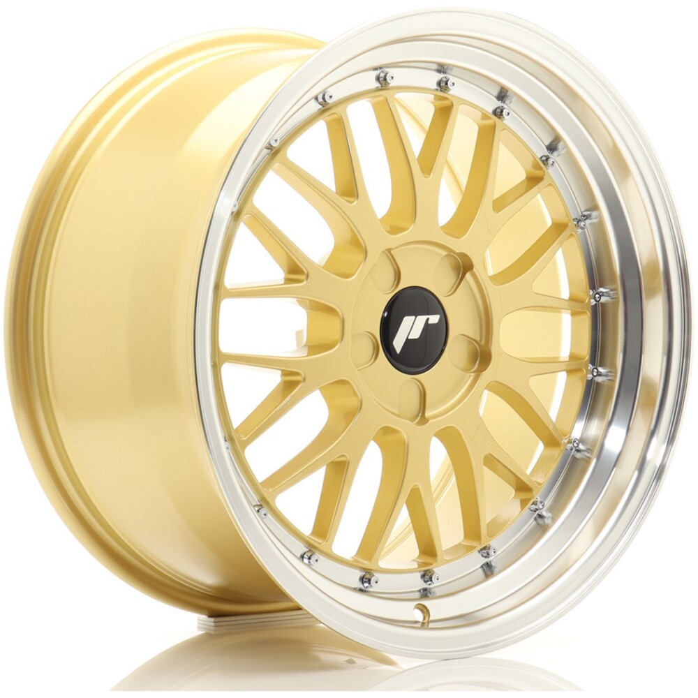 JR Wheels JR23 18x9,5 ET20-48 5H BLANK Gold w/ Machined Lip