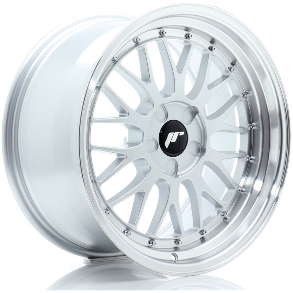 JR Wheels JR23 18x9,5 ET20-48 5H BLANK Hyper Silver w/ Machined Lip