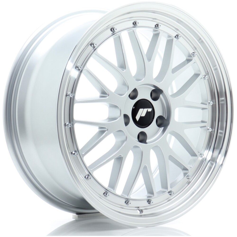 JR Wheels JR23 19x8,5 ET45 5x112 Hyper Silver w/ Machined Lip