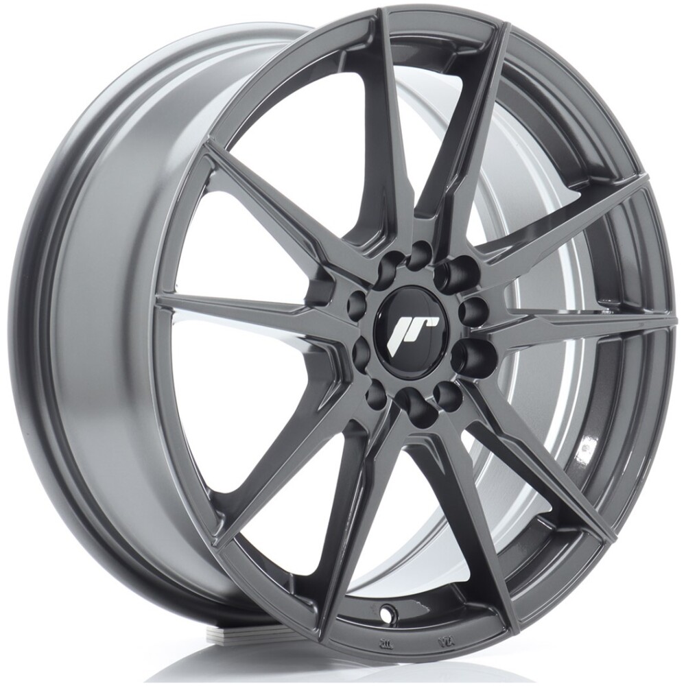 JR Wheels JR21 17x7 ET40 4x100/114 Hyper Gray