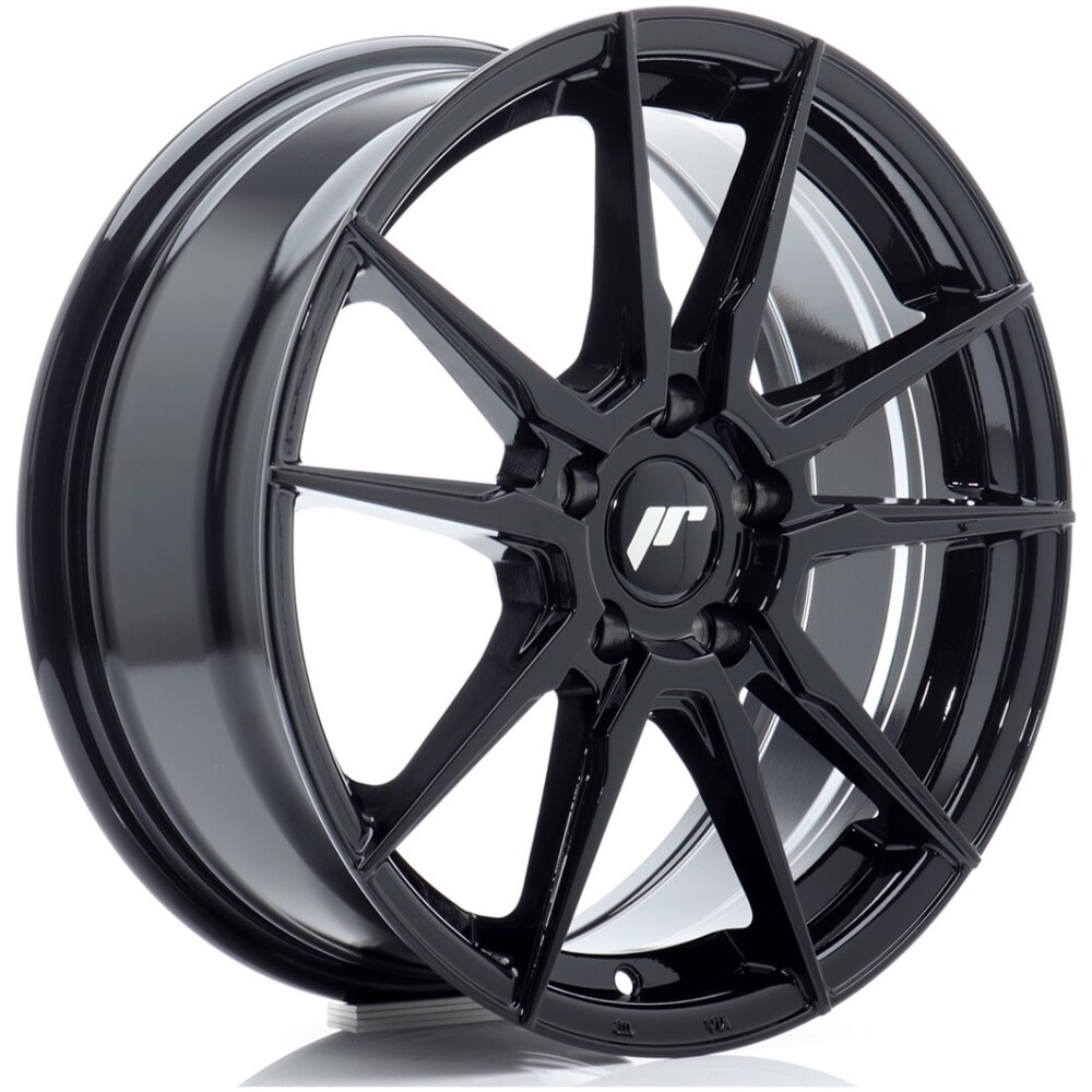 JR Wheels JR21 17x7 ET40 5x100 Gloss Black