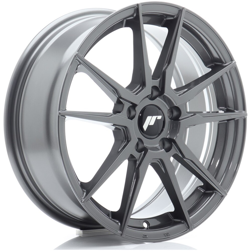 JR Wheels JR21 17x7 ET40 5x100 Hyper Gray