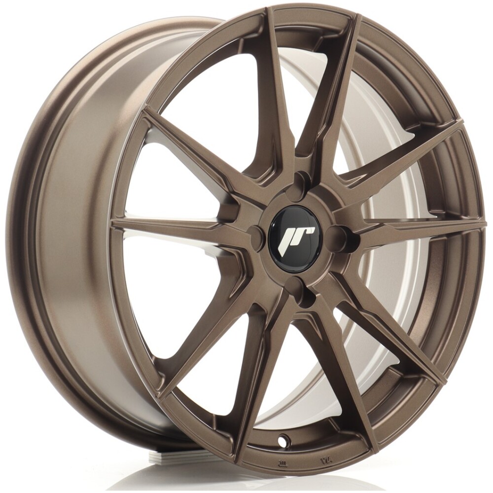 JR Wheels JR21 17x7 ET20-40 4H BLANK Matt Bronze