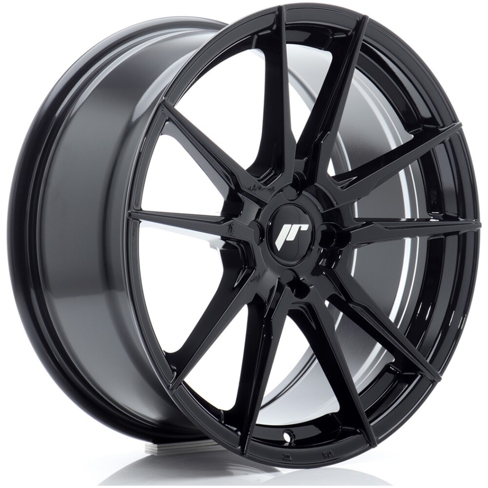 JR Wheels JR21 18x8 ET20-40 4H BLANK Gloss Black