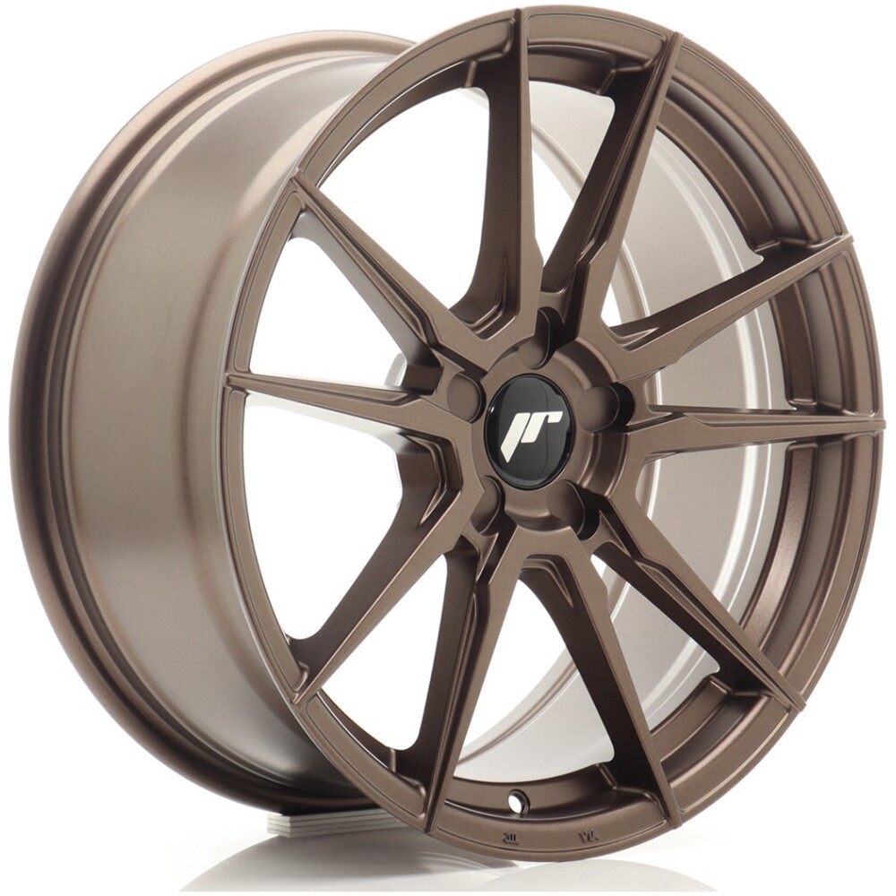 JR Wheels JR21 18x8 ET20-40 5H BLANK Matt Bronze