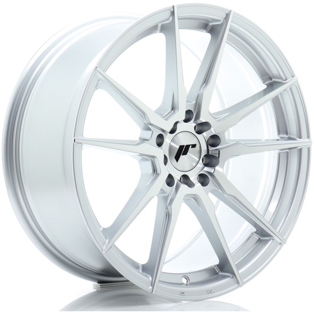 JR Wheels JR21 18x8,5 ET35 5x100/120 Silver Machined Face