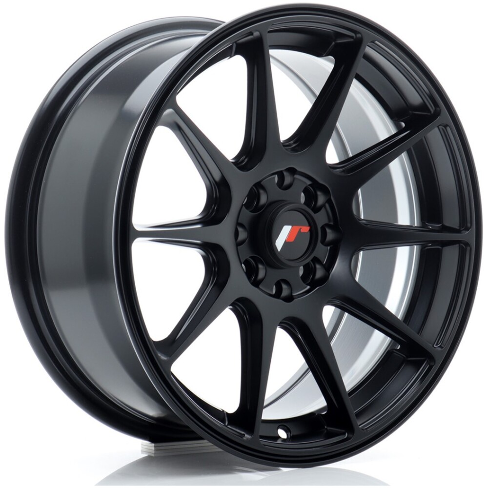 JR Wheels JR11 16x7 ET30 4x100/114 Matt Black