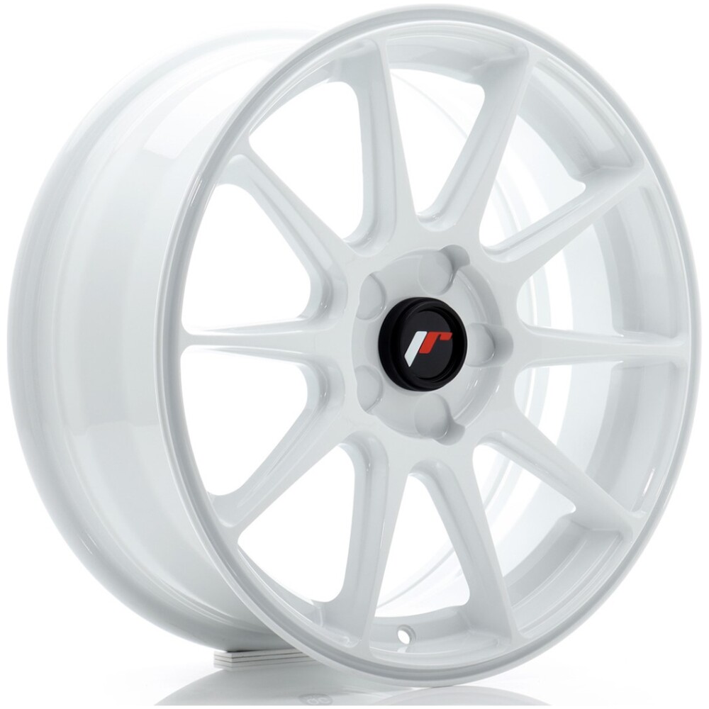 JR Wheels JR11 17x7 ET20-38 5H BLANK White