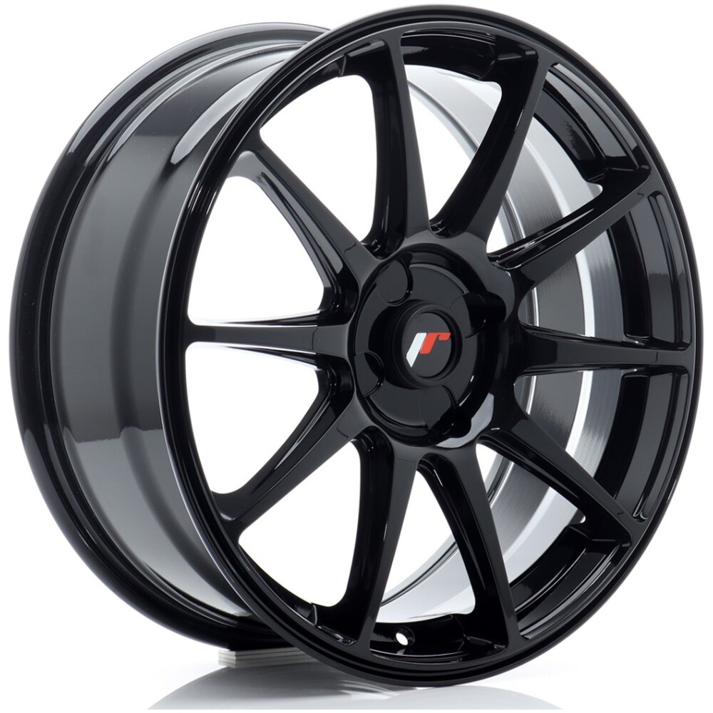 JR Wheels JR11 18x7,5 ET20-40 4H BLANK Gloss Black