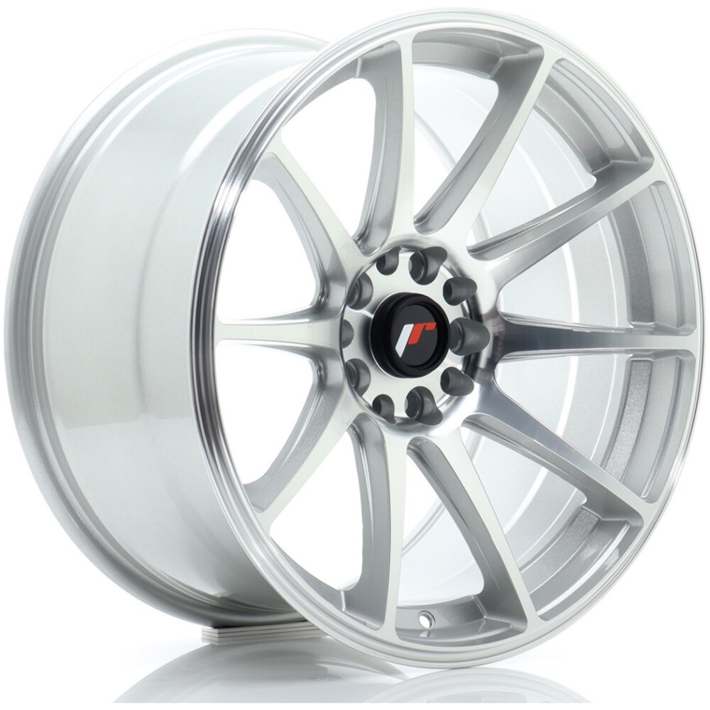 JR Wheels JR11 18x9,5 ET30 5x112/114 Silver Machined Face