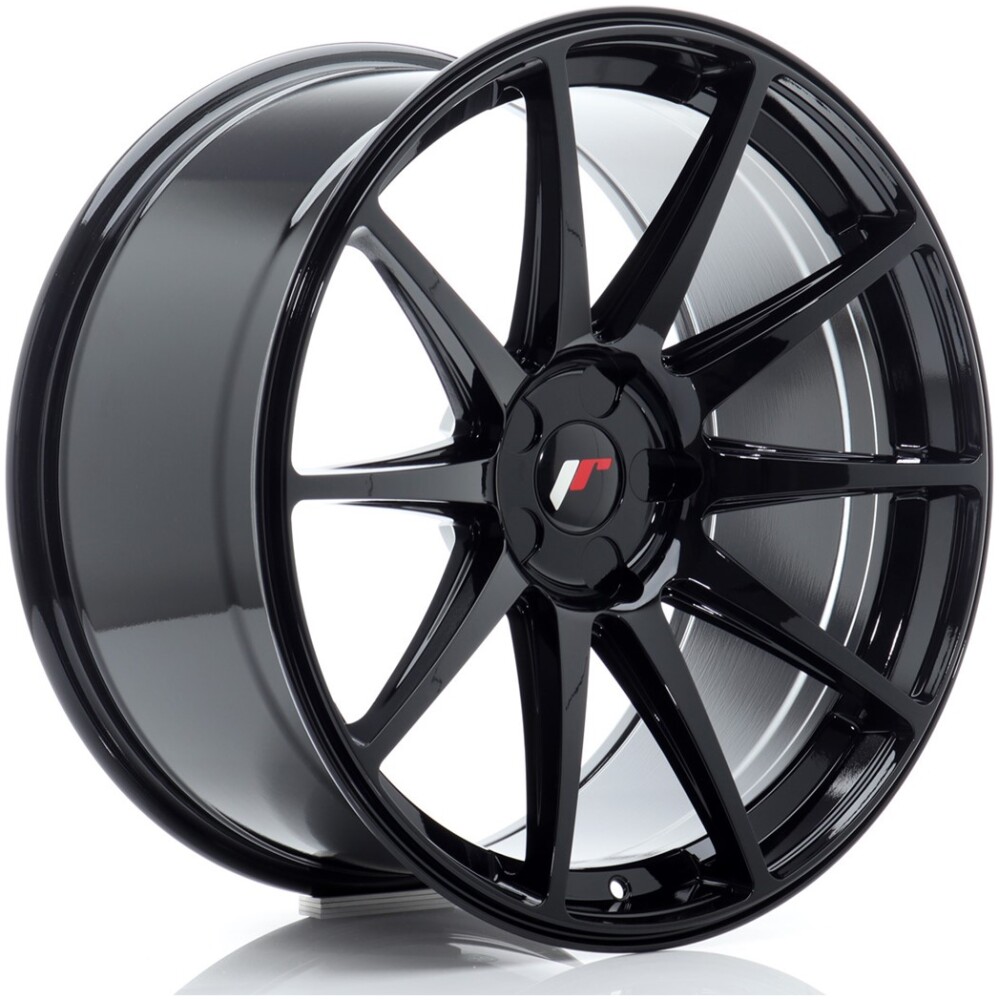 JR Wheels JR11 20x10 ET20-40 5H BLANK Gloss Black