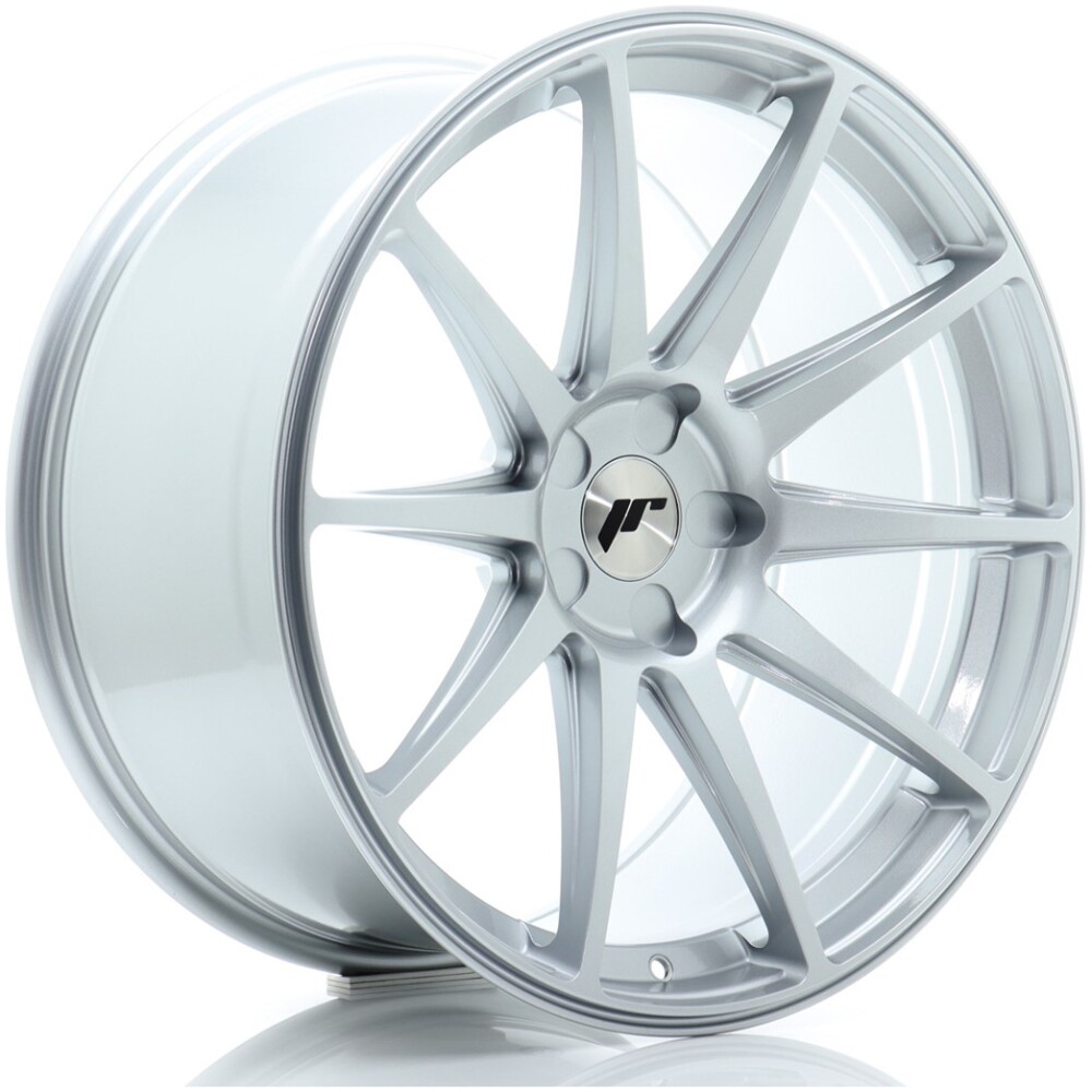 JR Wheels JR11 20x10 ET20-40 5H BLANK Hyper Silver