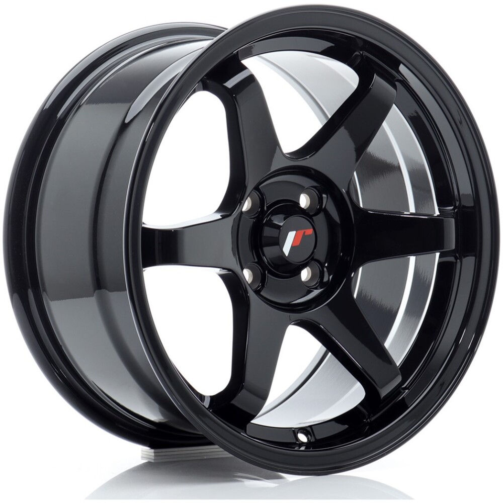 JR Wheels JR3 16x8 ET25 4x100 Gloss Black