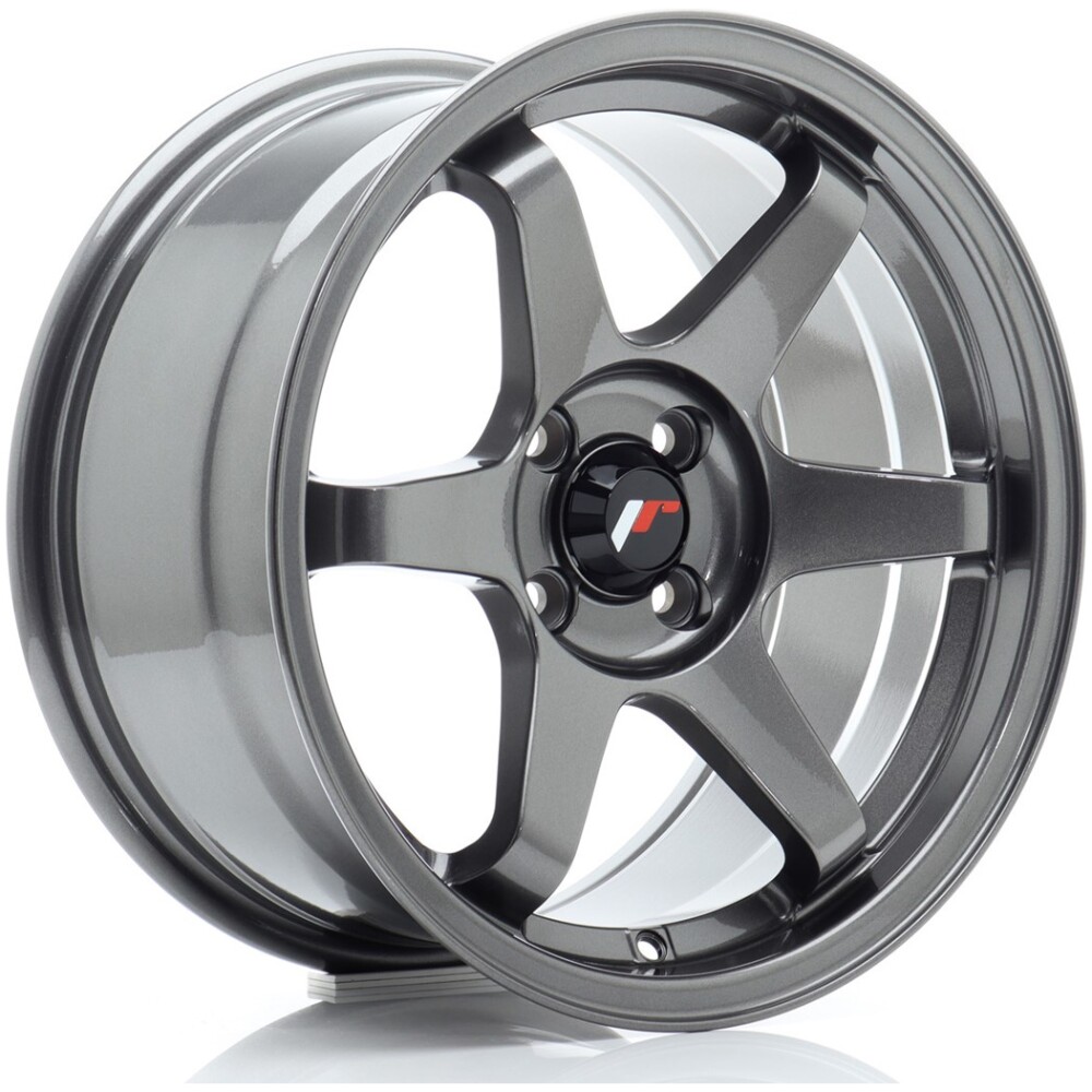 JR Wheels JR3 16x8 ET25 4x100 Gun Metal