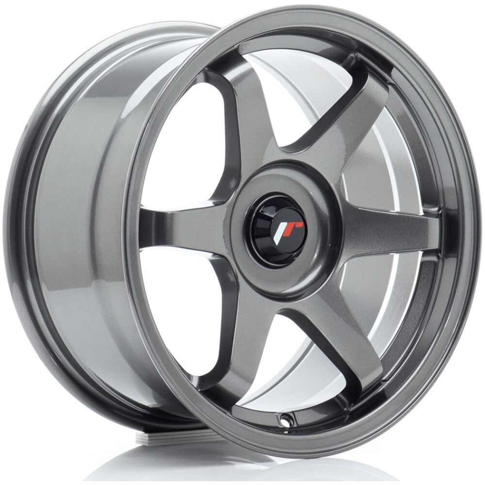 JR Wheels JR3 16x8 ET25 BLANK Gun Metal