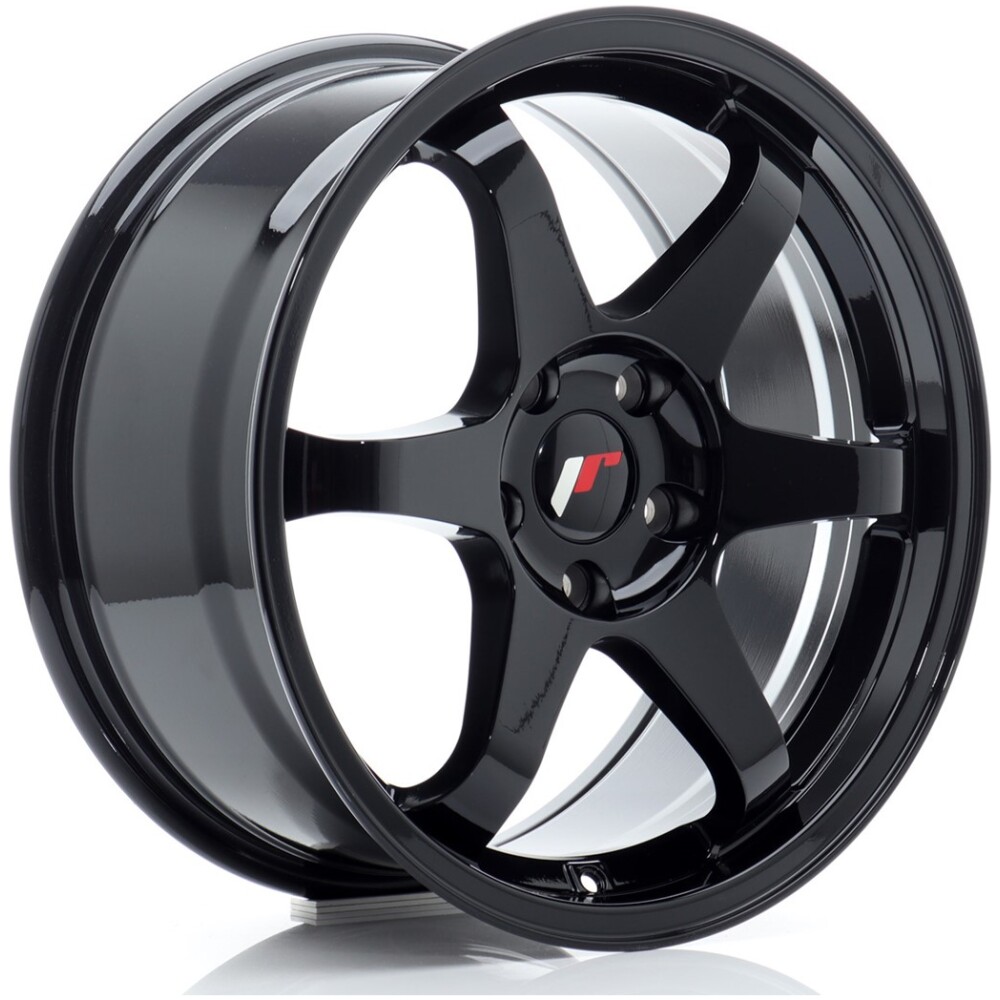 JR Wheels JR3 17x8 ET35 4x100 Gloss Black