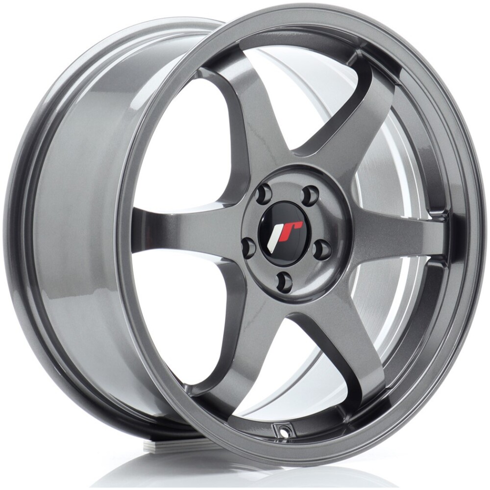 JR Wheels JR3 17x8 ET35 5x100 Gun Metal