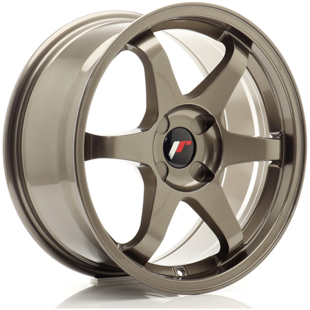 JR Wheels JR3 17x8 ET20-35 4H BLANK Bronze