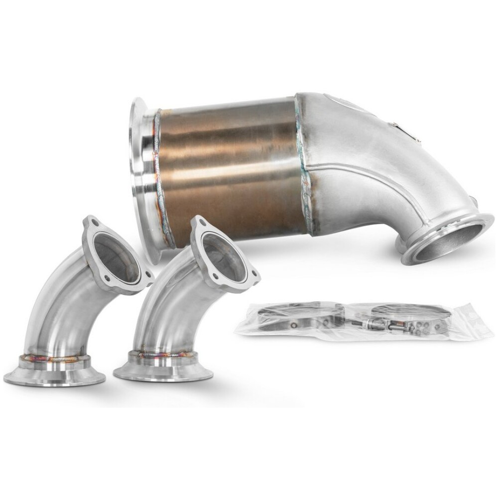 Wagner Tuning Downpipe Kit 300CPSI EU6 for Audi S4 B9 3.0TFSI