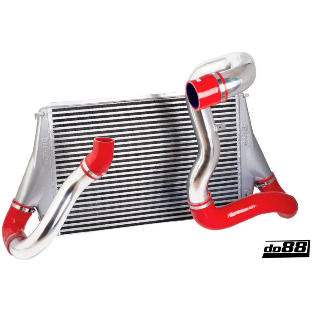 DO88 BigPack SAAB 9-3 2.8T V6 06-11, tubi flessibili rossi